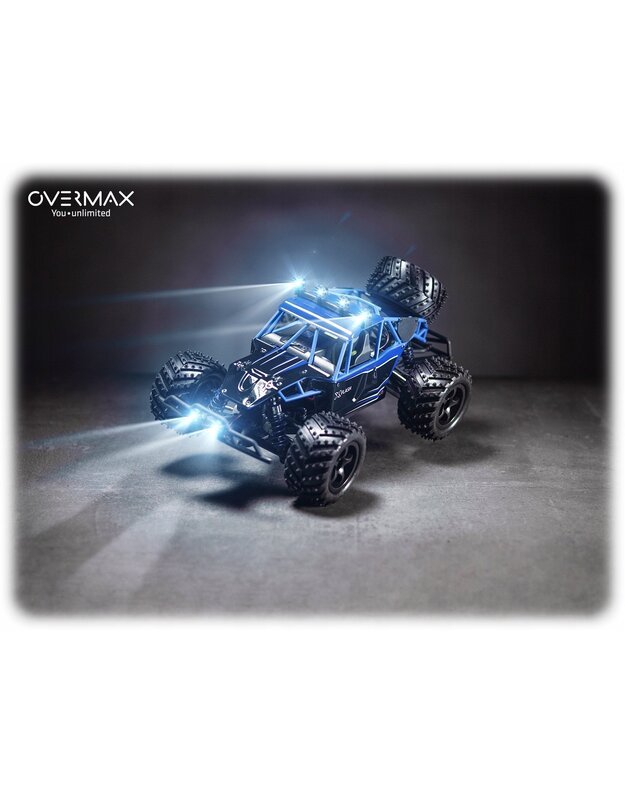 Nuotoliniu būdu valdomas automobilis OVERMAX X-Flash