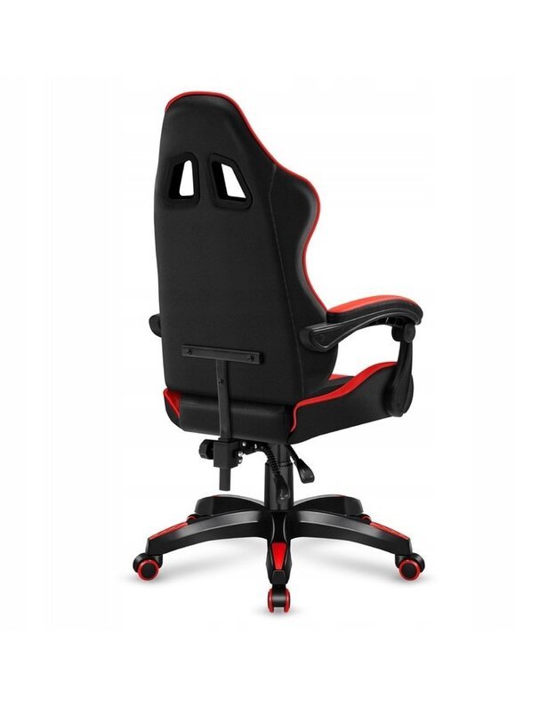 "HUZARO" raudona/juoda žaidimų kėdė