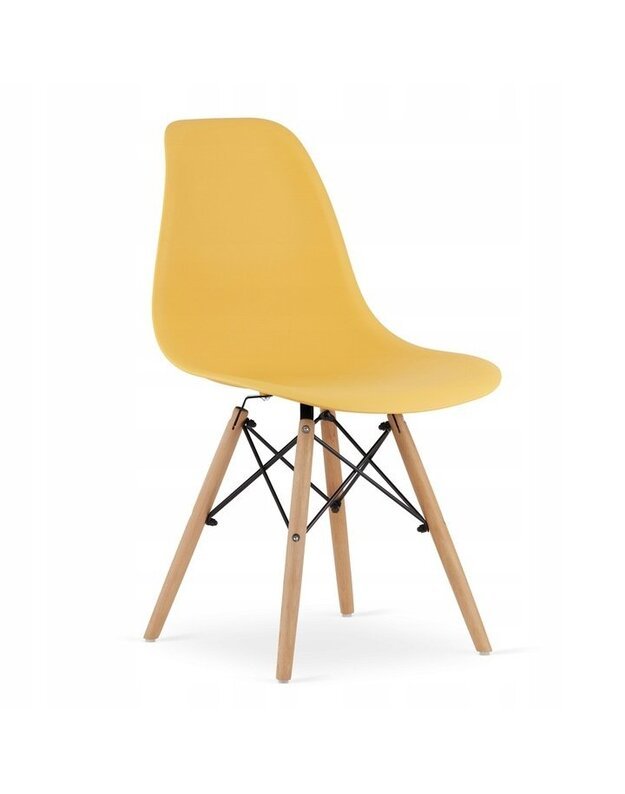 „Muf-Art 3606“ kėdė 54x46x81 cm geltona