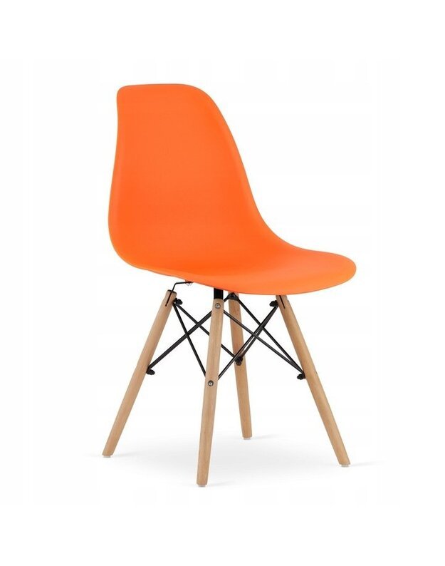 Kėdė „Muf-Art 3608“ 54x46x81 cm oranžinė
