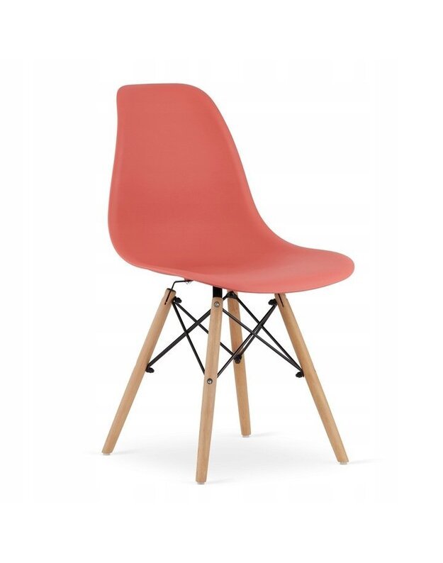 „Muf-Art 3605“ kėdė 54x46x81 cm raudona