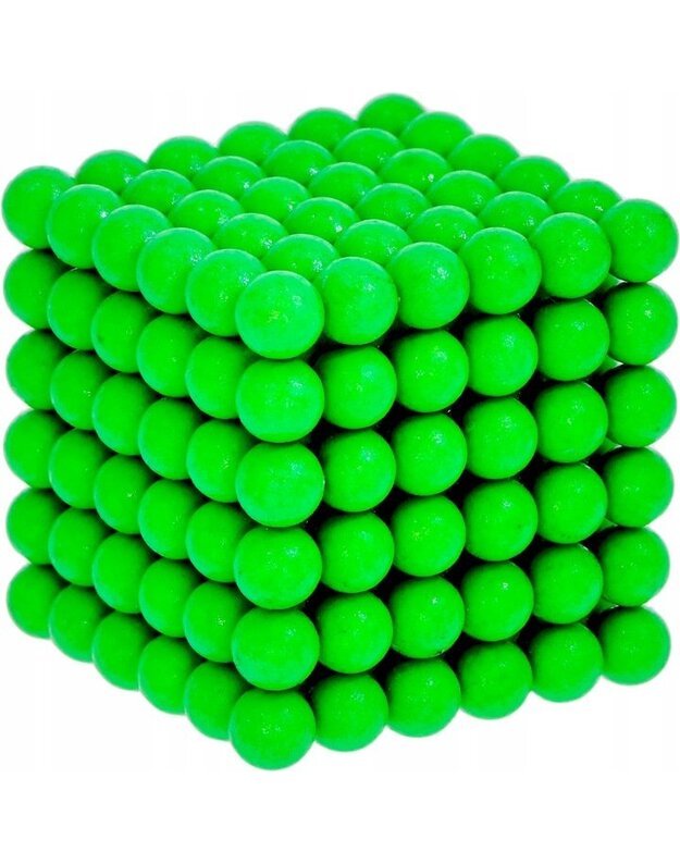 NeoCube magnetiniai rutuliukai  216vnt šviesiai žali