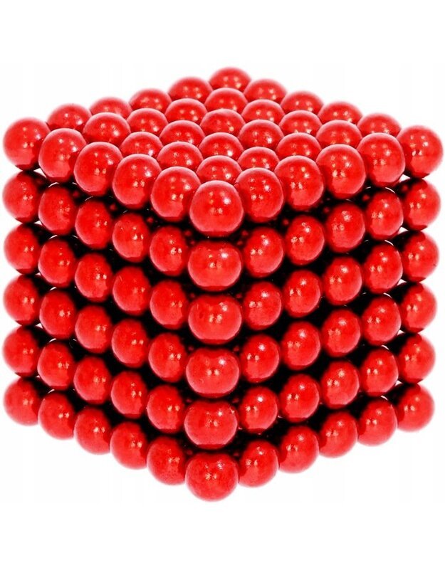 NeoCube magnetiniai rutuliukai 216vnt raudoni