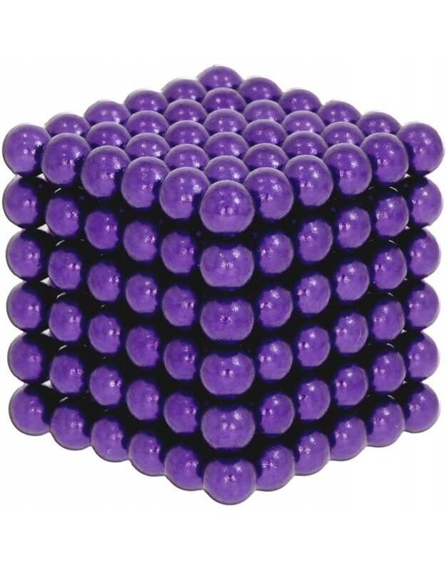 NeoCube magnetiniai rutuliukai 216vnt violetiniai