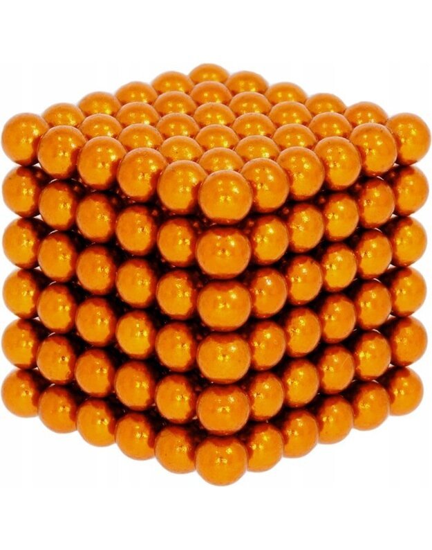  NeoCube magnetiniai rutuliukai 216vnt oranžiniai