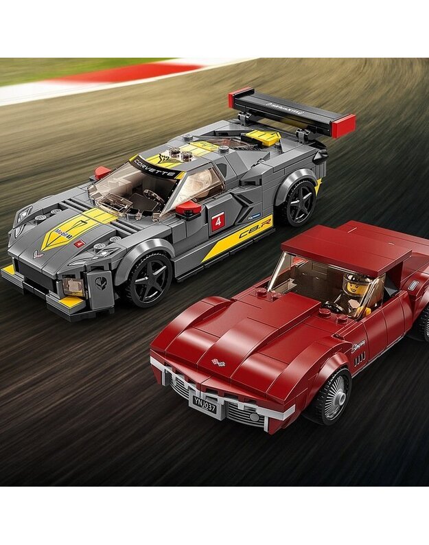 Lego Chevrolet Corvette 1968 ir C8.R