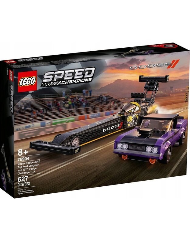 LEGO SPEED CHAMPIONS Dodge Dragster and Challe