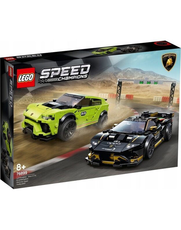 Lego Lamborghini Urus ST-X + Huracán EVO