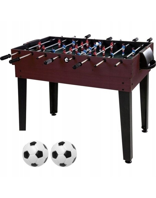 "MULTIGRA 15in1" tamsiai rudas žaidimų stalas 