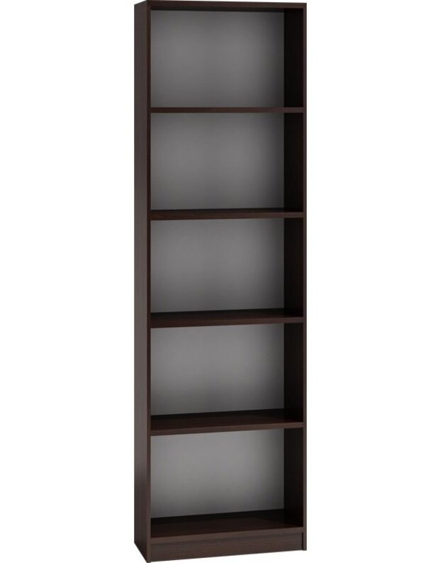 "BINDER WENGE" tamsiai ruda knygų lentyna 40 x 182 x 30 cm