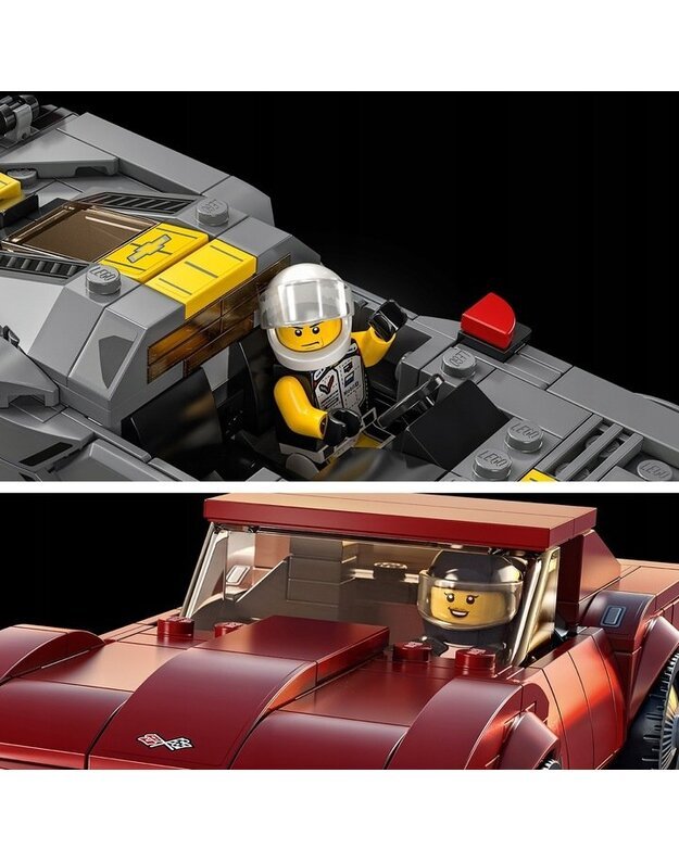 Lego Chevrolet Corvette 1968 ir C8.R