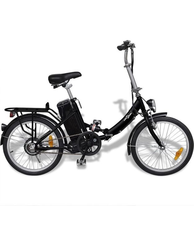 „vidaXL“ sulankstomas elektrinis dviratis su ličio jonų akumuliatoriumi