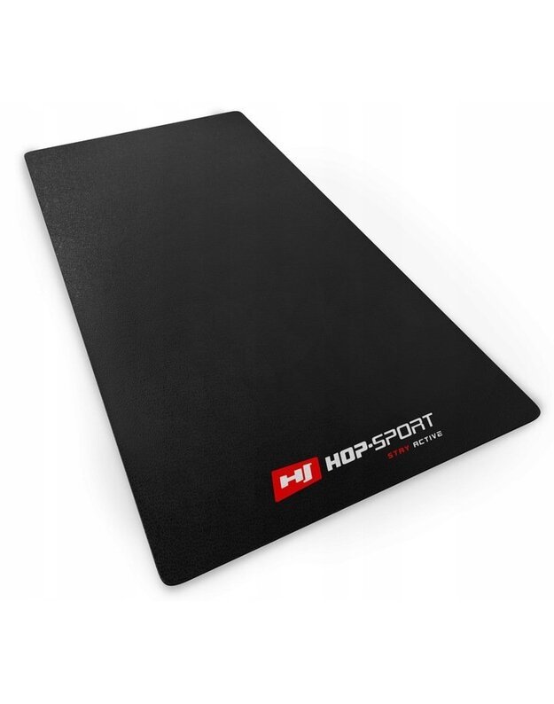 Kilimėlis „Hop-Sport“ įrangai 220 cm x 110 cm juodas
