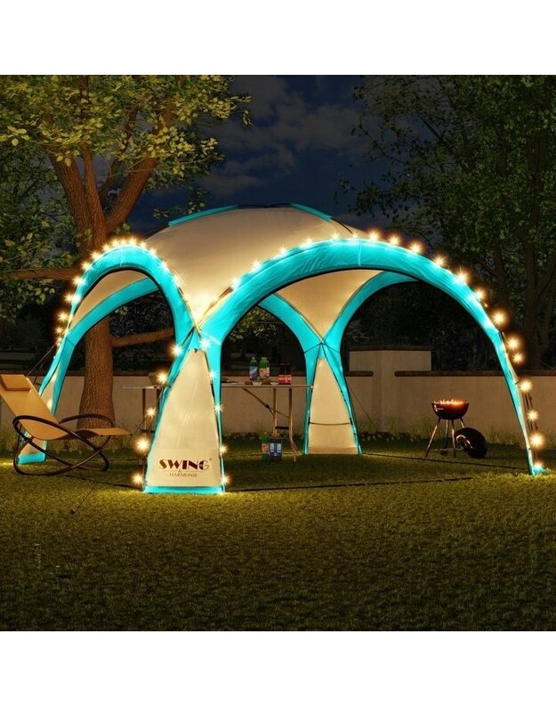 „LED Swing“ renginių paviljonas 3,6 x 3,6 m