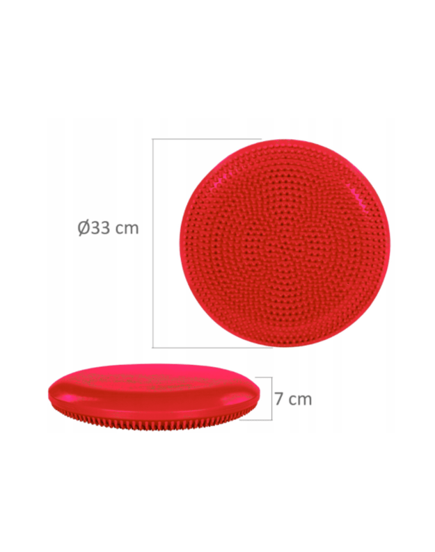 Movit raudonas treniruočių diskas 33 cm