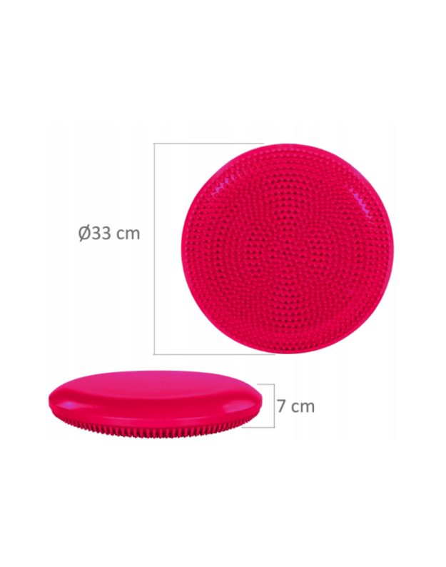 Movit rožinis treniruočių diskas 33 cm