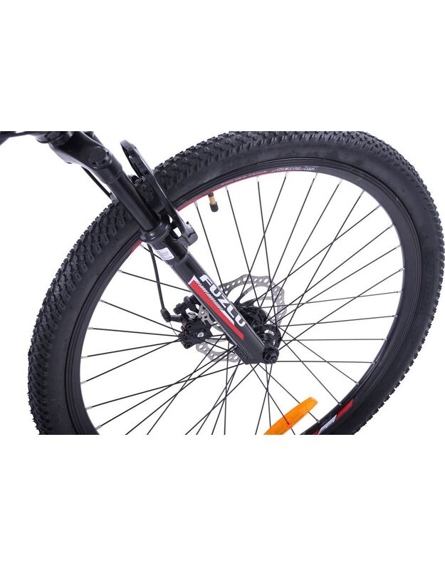 Fuzlu kalnų dviratis 26 Fuzlu Perfect Power 26 & 2xT juodas / raudonas universalus