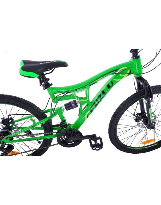 Fuzlu Perfect Power 26 2xT žalias / juodas dviratis
