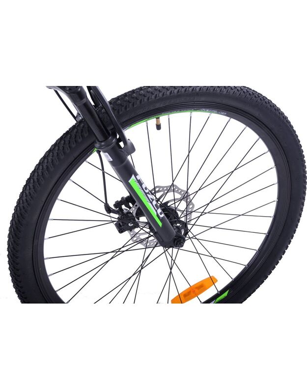 Fuzlu Perfect Power 26 2xT žalias / juodas dviratis