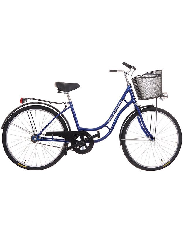 Miesto dviratis 26 „Universal Retro“. mėlyna