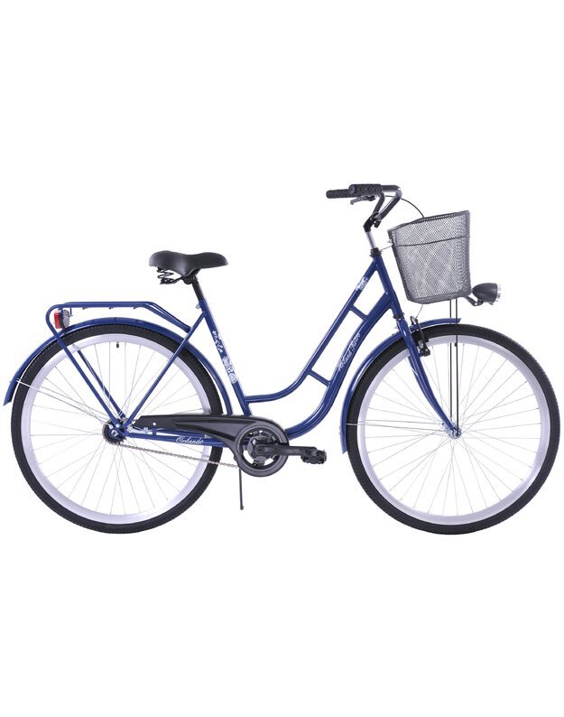 Miesto dviratis 28 Orlando, Nyderlandai Retro tamsiai mėlyna
