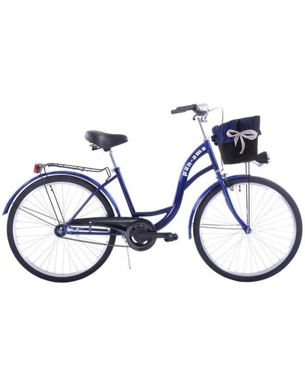 Miesto dviratis 26 PAN-AMA tamsiai mėlynas