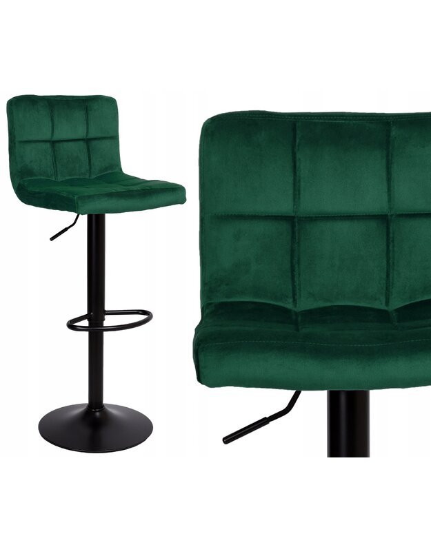 Hokery žalia baro kėdė 107 cm