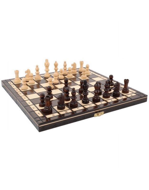 Olimpiniai mediniai šachmatai 35x35 cm